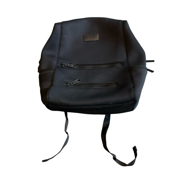 Dagne Dover Indi Black Diaper Bag Backpack Neoprene Changing Pad Pockets - Picture 2 of 14